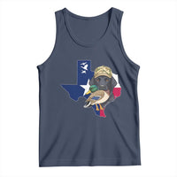 Funny Texas Duck Hunting Season Tank Top Black Labrador Hunter Gift - Wonder Print Shop
