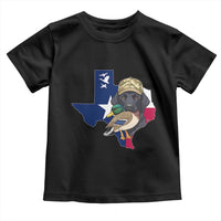 Funny Texas Duck Hunting Season Toddler T Shirt Black Labrador Hunter Gift - Wonder Print Shop