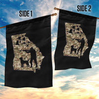 Georgia Duck Hunting Season Garden Flag Labrador Retriever Hunter Gift - Wonder Print Shop