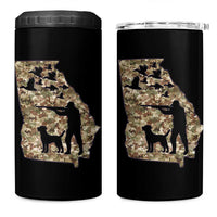 Georgia Duck Hunting Season 4 in 1 Can Cooler Tumbler Labrador Retriever Hunter Gift - Wonder Print Shop