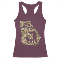 Georgia Duck Hunting Season Racerback Tank Top Labrador Retriever Hunter Gift - Wonder Print Shop