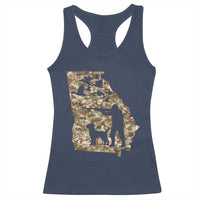 Georgia Duck Hunting Season Racerback Tank Top Labrador Retriever Hunter Gift - Wonder Print Shop