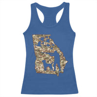 Georgia Duck Hunting Season Racerback Tank Top Labrador Retriever Hunter Gift - Wonder Print Shop