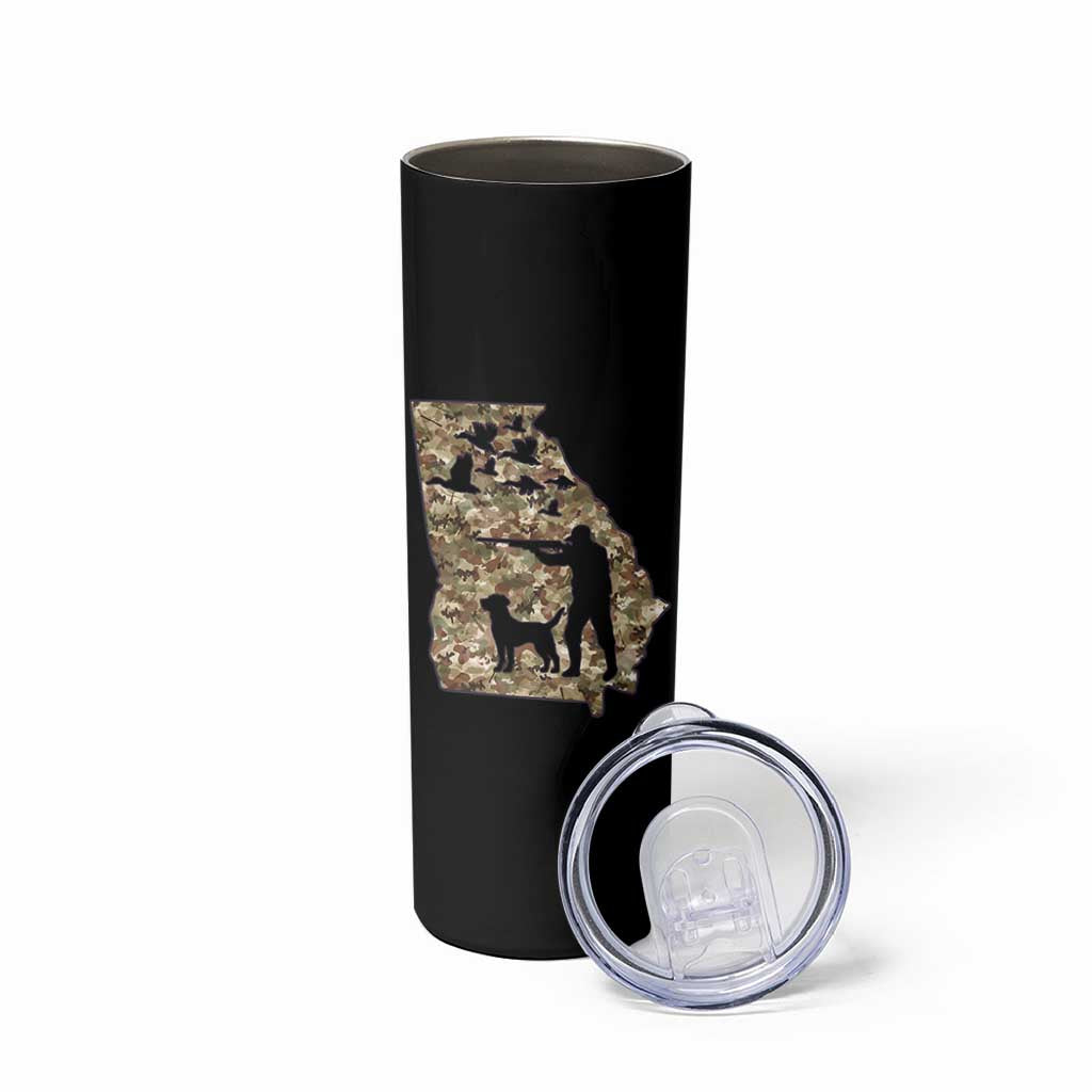 Georgia Duck Hunting Season Skinny Tumbler Labrador Retriever Hunter Gift - Wonder Print Shop