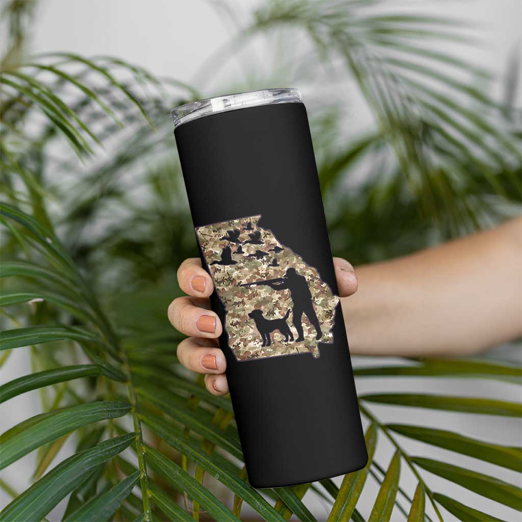 Georgia Duck Hunting Season Skinny Tumbler Labrador Retriever Hunter Gift - Wonder Print Shop