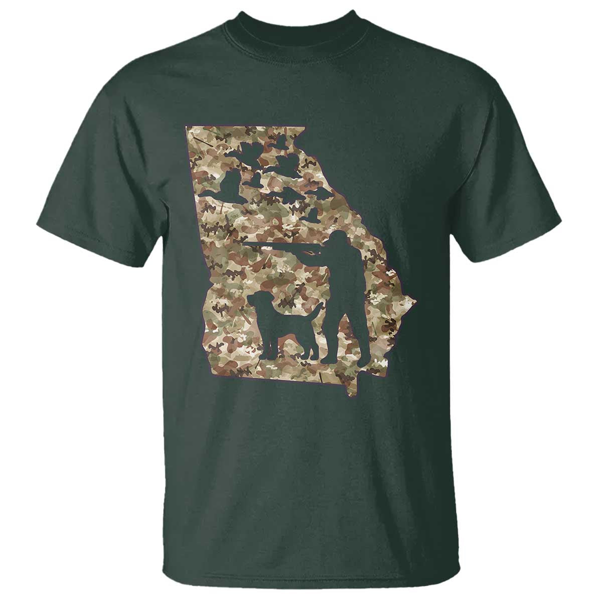 Georgia Duck Hunting Season T Shirt Labrador Retriever Hunter Gift - Wonder Print Shop