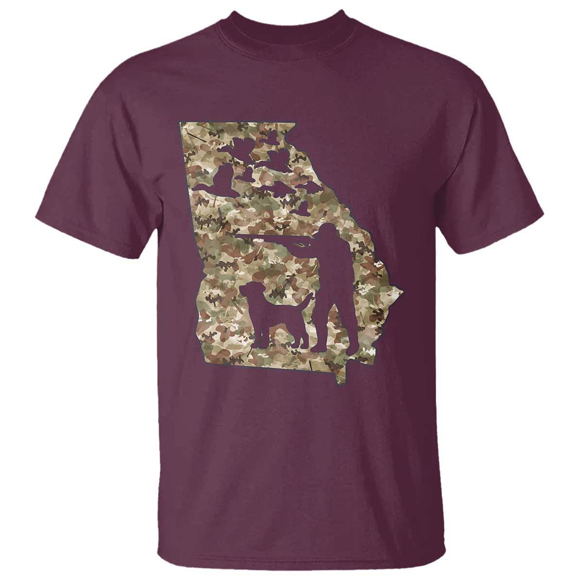 Georgia Duck Hunting Season T Shirt Labrador Retriever Hunter Gift - Wonder Print Shop