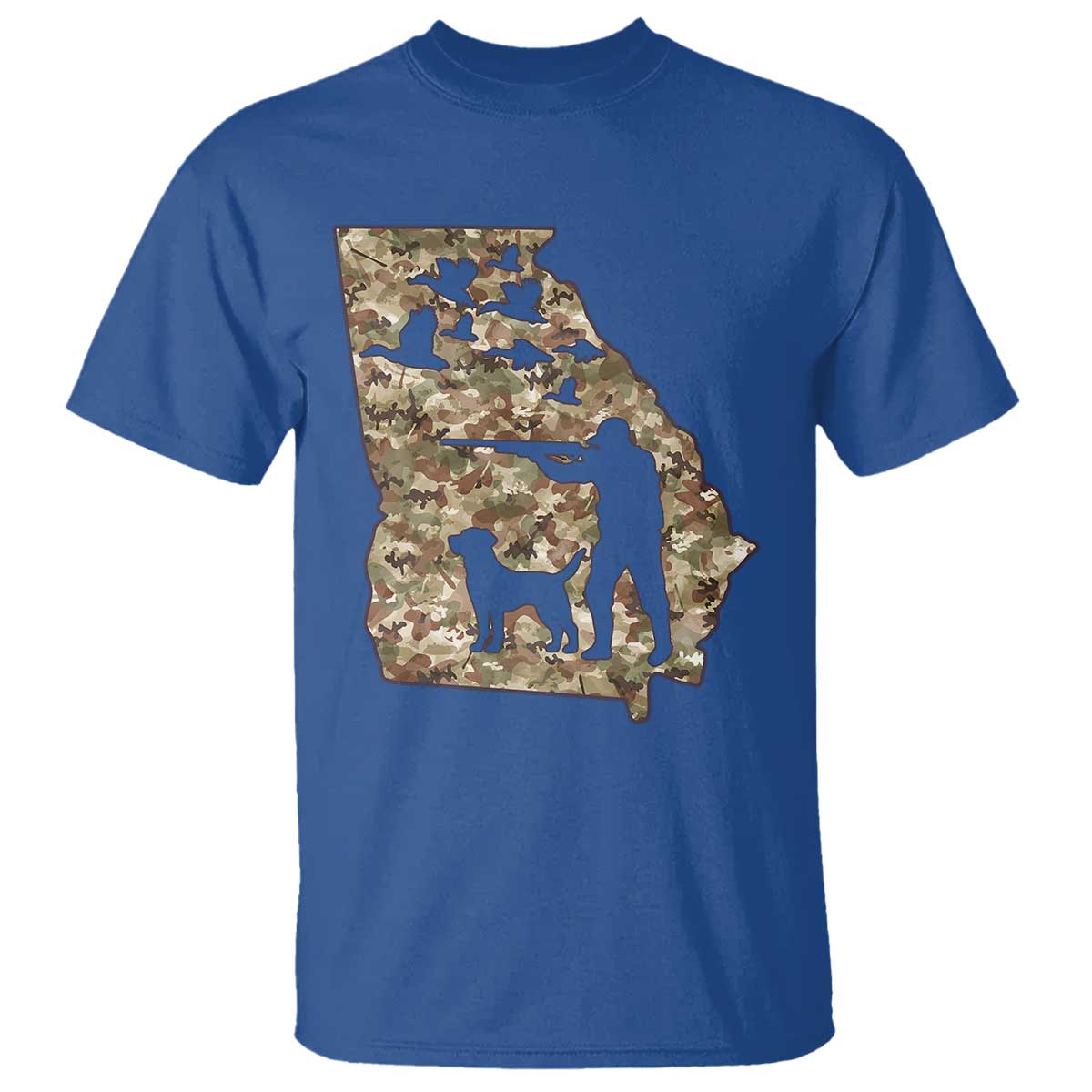 Georgia Duck Hunting Season T Shirt Labrador Retriever Hunter Gift - Wonder Print Shop