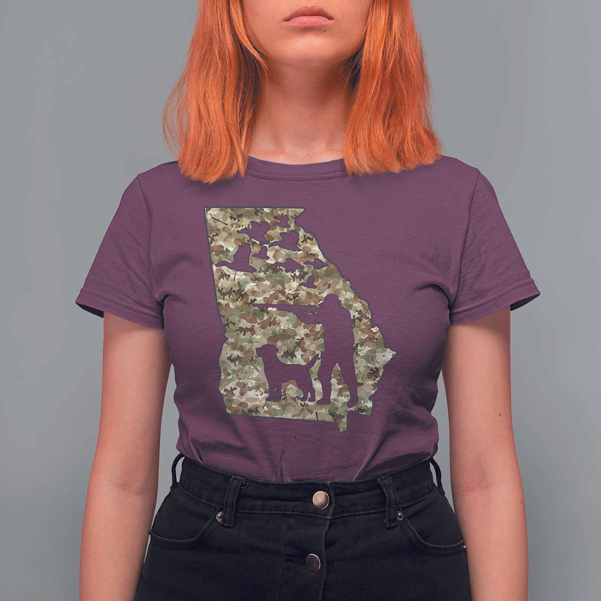 Georgia Duck Hunting Season T Shirt For Women Labrador Retriever Hunter Gift - Wonder Print Shop