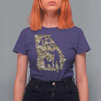 Georgia Duck Hunting Season T Shirt For Women Labrador Retriever Hunter Gift - Wonder Print Shop