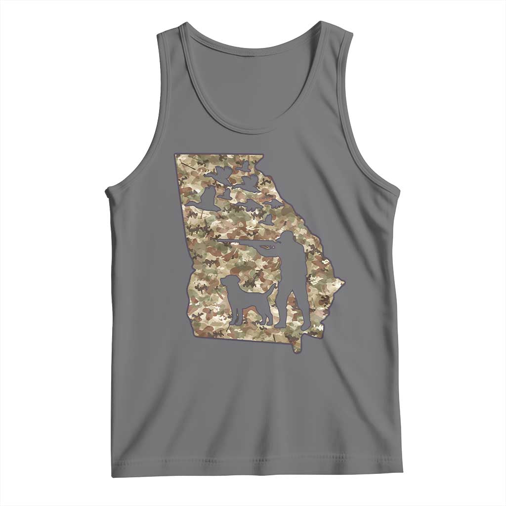 Georgia Duck Hunting Season Tank Top Labrador Retriever Hunter Gift - Wonder Print Shop