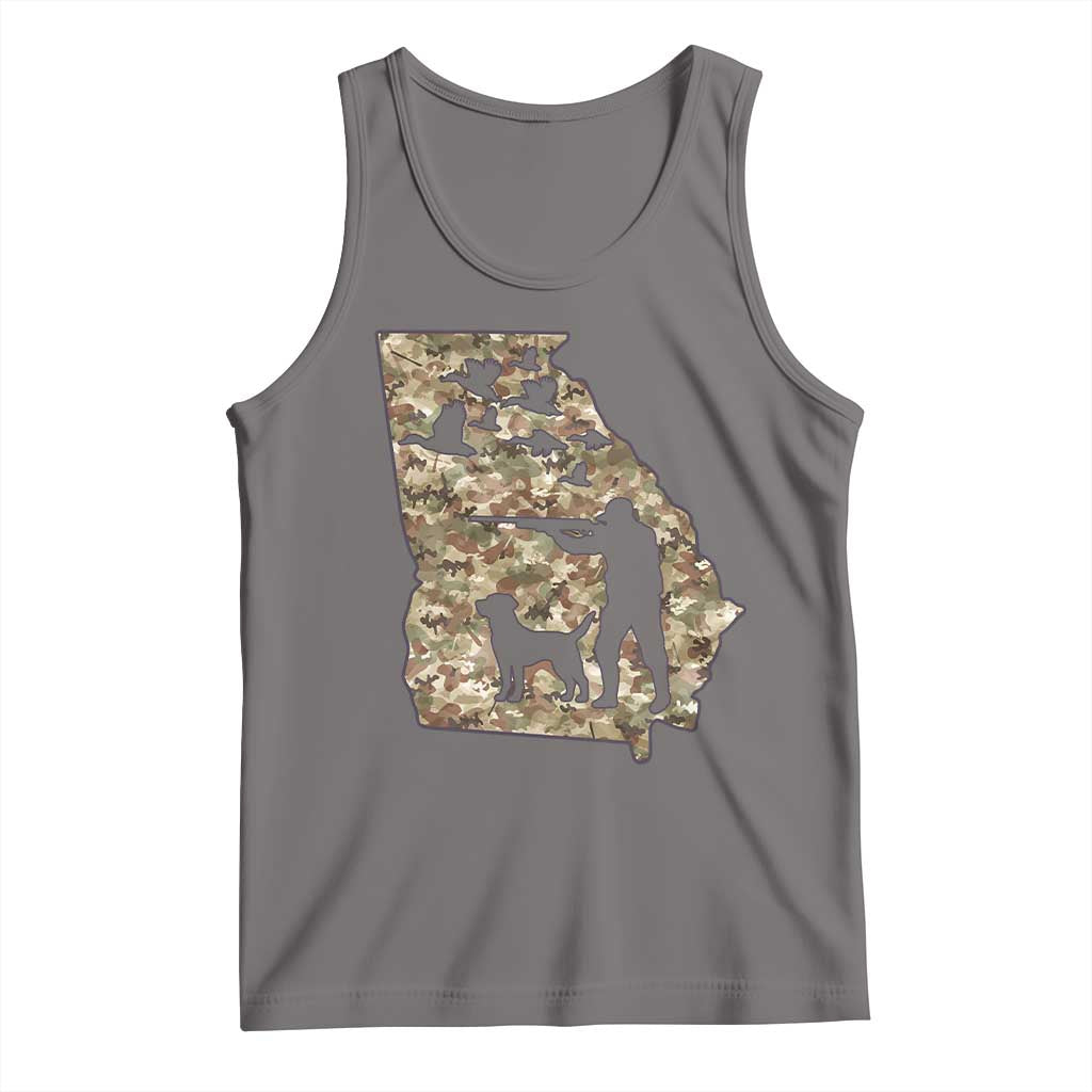 Georgia Duck Hunting Season Tank Top Labrador Retriever Hunter Gift - Wonder Print Shop