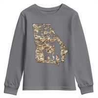 Georgia Duck Hunting Season Youth Sweatshirt Labrador Retriever Hunter Gift - Wonder Print Shop