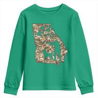 Georgia Duck Hunting Season Youth Sweatshirt Labrador Retriever Hunter Gift - Wonder Print Shop