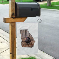 Georgia Turkey Hunting Garden Flag Camo American Flag Hunter Gift - Wonder Print Shop