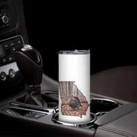 Georgia Turkey Hunting Skinny Tumbler Camo American Flag Hunter Gift - Wonder Print Shop
