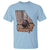 Georgia Turkey Hunting T Shirt Camo American Flag Hunter Gift - Wonder Print Shop
