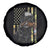 Camo Hunting Dog Turkey American Pride Gift Spare Tire Cover - Wonder Print Shop