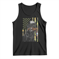 Camo Hunting Dog Turkey American Pride Gift Tank Top - Wonder Print Shop
