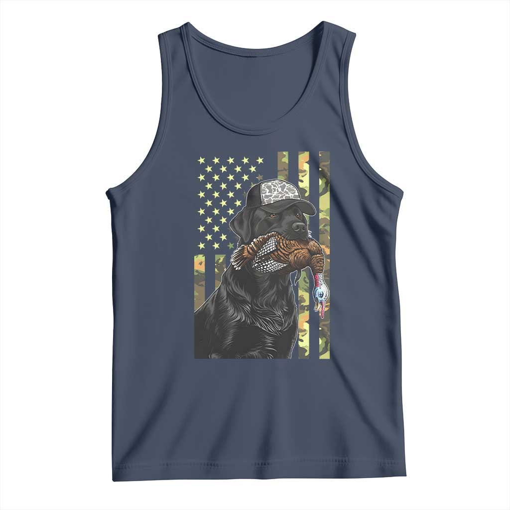 Camo Hunting Dog Turkey American Pride Gift Tank Top - Wonder Print Shop
