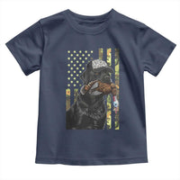 Camo Hunting Dog Turkey American Pride Gift Toddler T Shirt - Wonder Print Shop