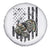Turkey Hunter Spare Tire Cover Patriotic American Flag Gift - Wonder Print Shop