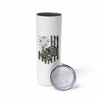 Turkey Hunter Skinny Tumbler Patriotic American Flag Gift - Wonder Print Shop