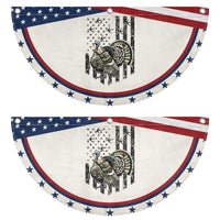 Turkey Hunter Patriotic Fan Flag American Flag Gift