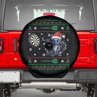Funny Dragon Throwing Dart Spare Tire Cover Ugly Christmas Dart Player Gift - Wonder Print Shop