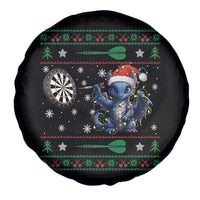 Funny Dragon Throwing Dart Spare Tire Cover Ugly Christmas Dart Player Gift - Wonder Print Shop