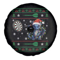 Funny Dragon Throwing Dart Spare Tire Cover Ugly Christmas Dart Player Gift - Wonder Print Shop