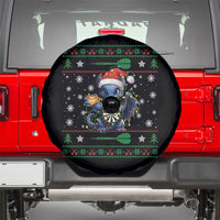 Ugly Christmas Dragon Dart Player Spare Tire Cover Gift For Dartist - Wonder Print Shop
