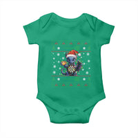 Ugly Christmas Dragon Dart Player Baby Onesie Gift For Dartist - Wonder Print Shop