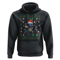 Ugly Christmas Dragon Dart Player Hoodie Gift For Dartist - Wonder Print Shop