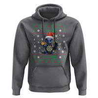 Ugly Christmas Dragon Dart Player Hoodie Gift For Dartist - Wonder Print Shop