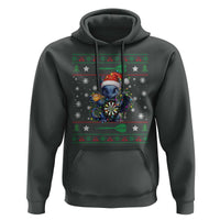 Ugly Christmas Dragon Dart Player Hoodie Gift For Dartist - Wonder Print Shop