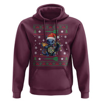 Ugly Christmas Dragon Dart Player Hoodie Gift For Dartist - Wonder Print Shop