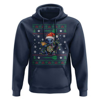 Ugly Christmas Dragon Dart Player Hoodie Gift For Dartist - Wonder Print Shop