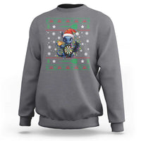 Ugly Christmas Dragon Dart Player Sweatshirt Gift For Dartist - Wonder Print Shop