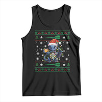 Ugly Christmas Dragon Dart Player Tank Top Gift For Dartist - Wonder Print Shop