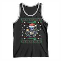 Ugly Christmas Dragon Dart Player Tank Top Gift For Dartist - Wonder Print Shop