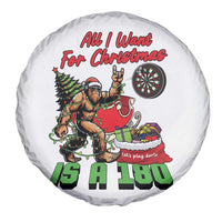 All I Want For Christmas Is A 180 Spare Tire Cover Bigfoot Lover Dartist Gift - Wonder Print Shop