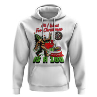 All I Want For Christmas Is A 180 Hoodie Bigfoot Lover Dartist Gift - Wonder Print Shop