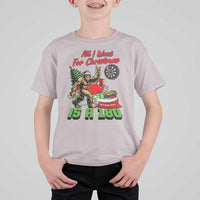 All I Want For Christmas Is A 180 T Shirt For Kid Bigfoot Lover Dartist Gift - Wonder Print Shop
