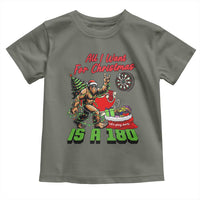 All I Want For Christmas Is A 180 Toddler T Shirt Bigfoot Lover Dartist Gift - Wonder Print Shop