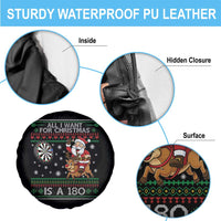 All I Want For Christmas Is A 180 Spare Tire Cover Santa Dart Player Xmas Gift - Wonder Print Shop