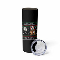 All I Want For Christmas Is A 180 Skinny Tumbler Santa Dart Player Xmas Gift - Wonder Print Shop