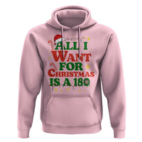 Funny Dart Player Hoodie All I Want For Christmas Is A 180 - Wonder Print Shop