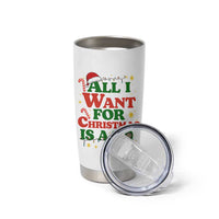 Funny Dart Player Tumbler Cup All I Want For Christmas Is A 180 - Wonder Print Shop