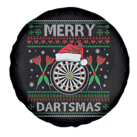 Christmas Dart Player Gift Spare Tire Cover Merry Dartsmas - Wonder Print Shop
